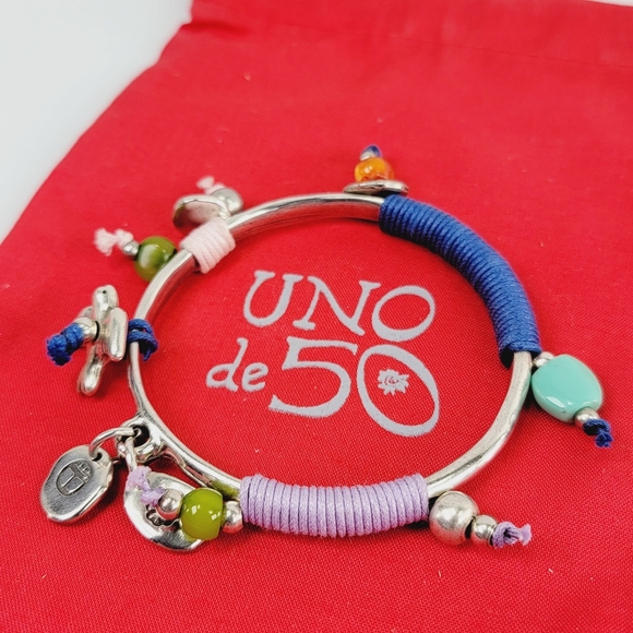 2012 Uno de 50 "La que lo ve" Bangle Bracelet - Picture 3 of 8